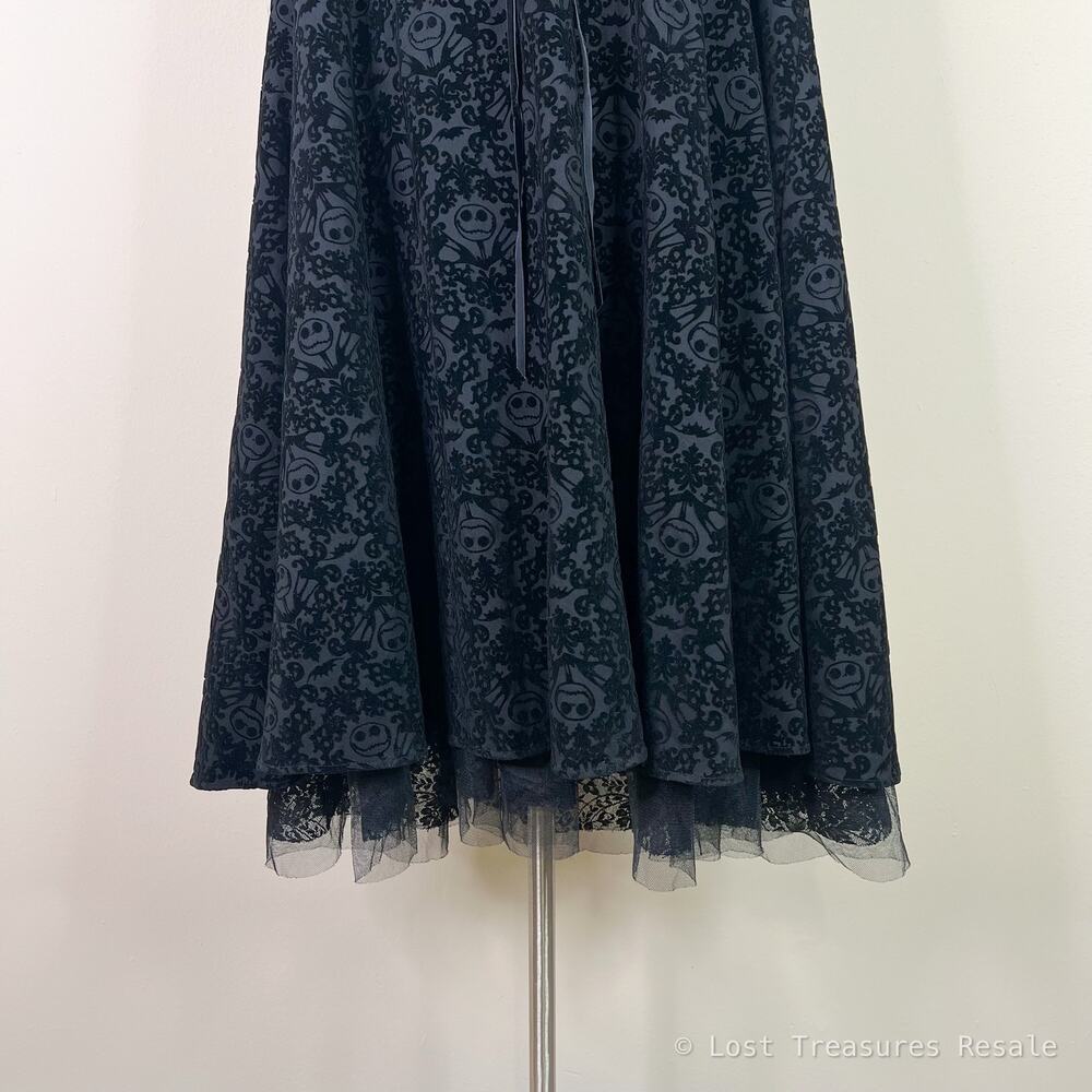 Torrid | Disney Nightmare Before Christmas Jack Skellington Midi Dress Plus Size - Picture 4 of 9